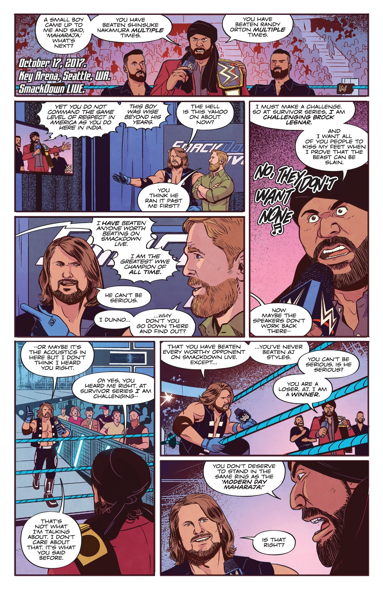Read online WWE comic -  Issue #23 - 7