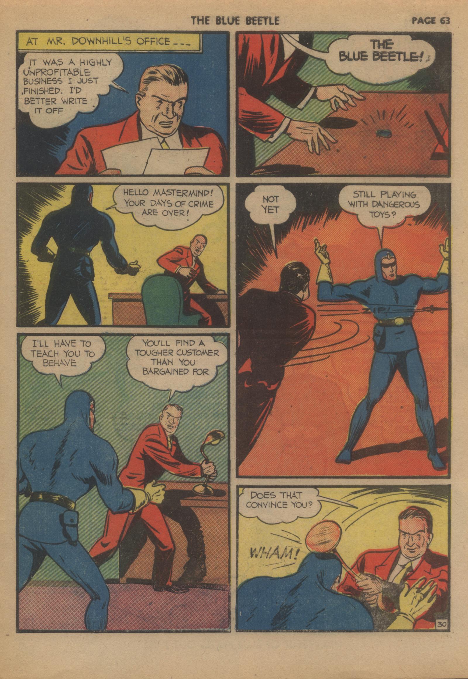Read online The Blue Beetle comic -  Issue #3 - 65