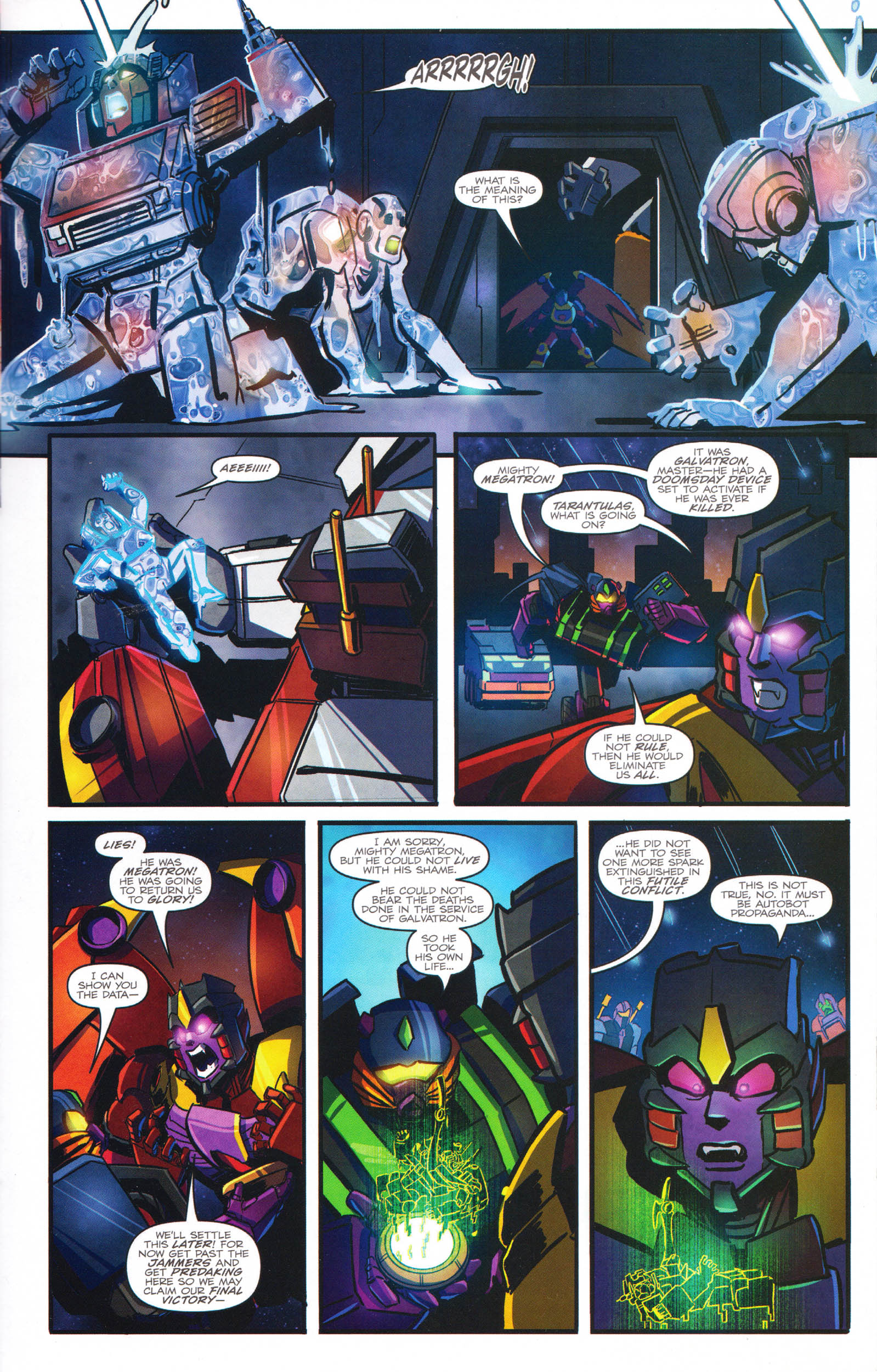 Read online Transformers: Dawn of the Predacus comic -  Issue # Full - 20