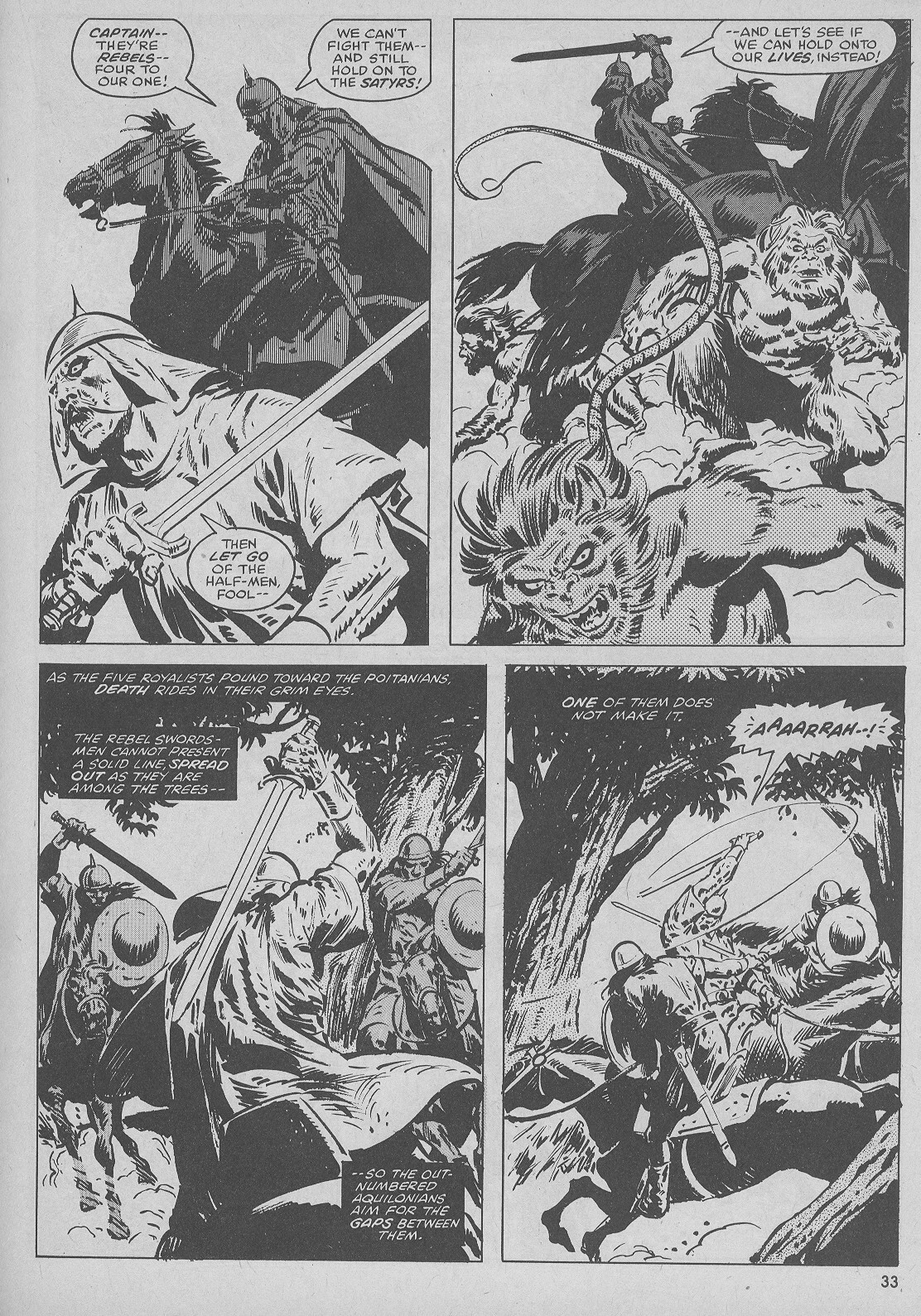 Read online The Savage Sword Of Conan comic -  Issue #51 - 33
