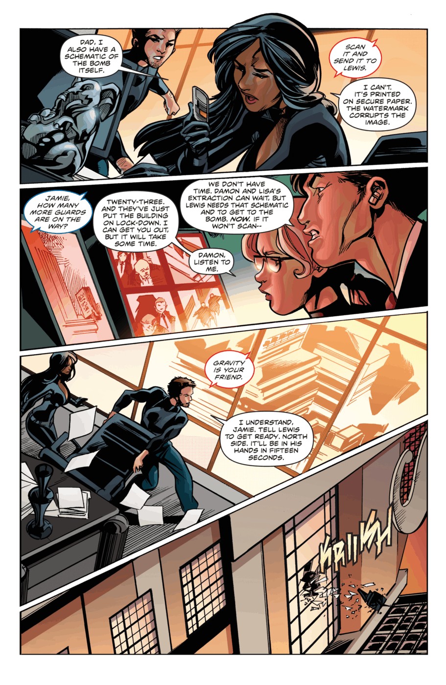 Read online Protocol: Orphans comic -  Issue #1 - 15