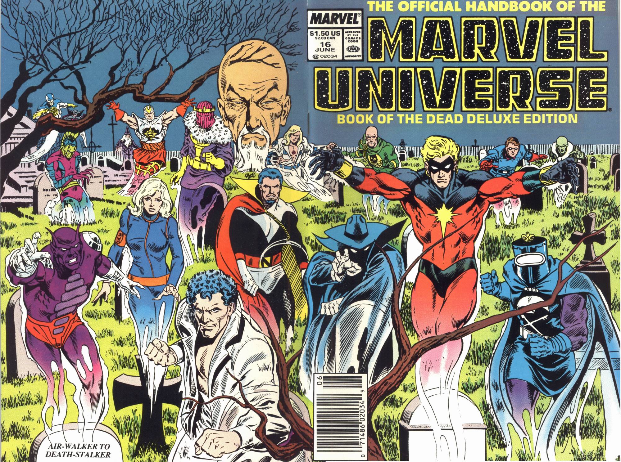 Read online The Official Handbook of the Marvel Universe Deluxe Edition comic -  Issue #16 - 1