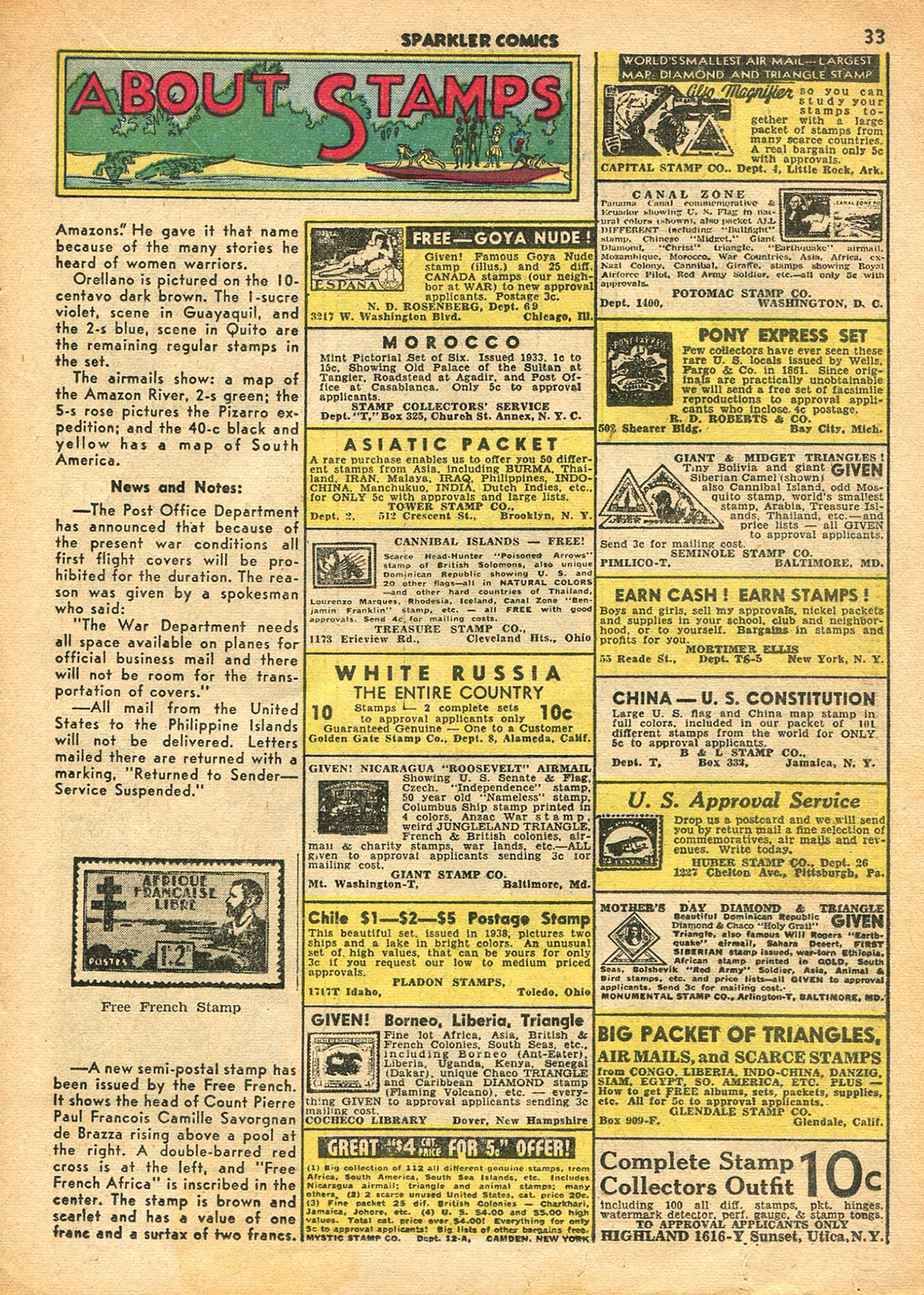 Read online Sparkler Comics comic -  Issue #10 - 35