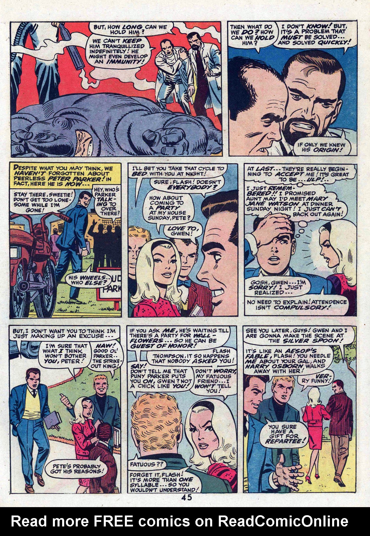 Read online Marvel Treasury Edition comic -  Issue #1 - 45