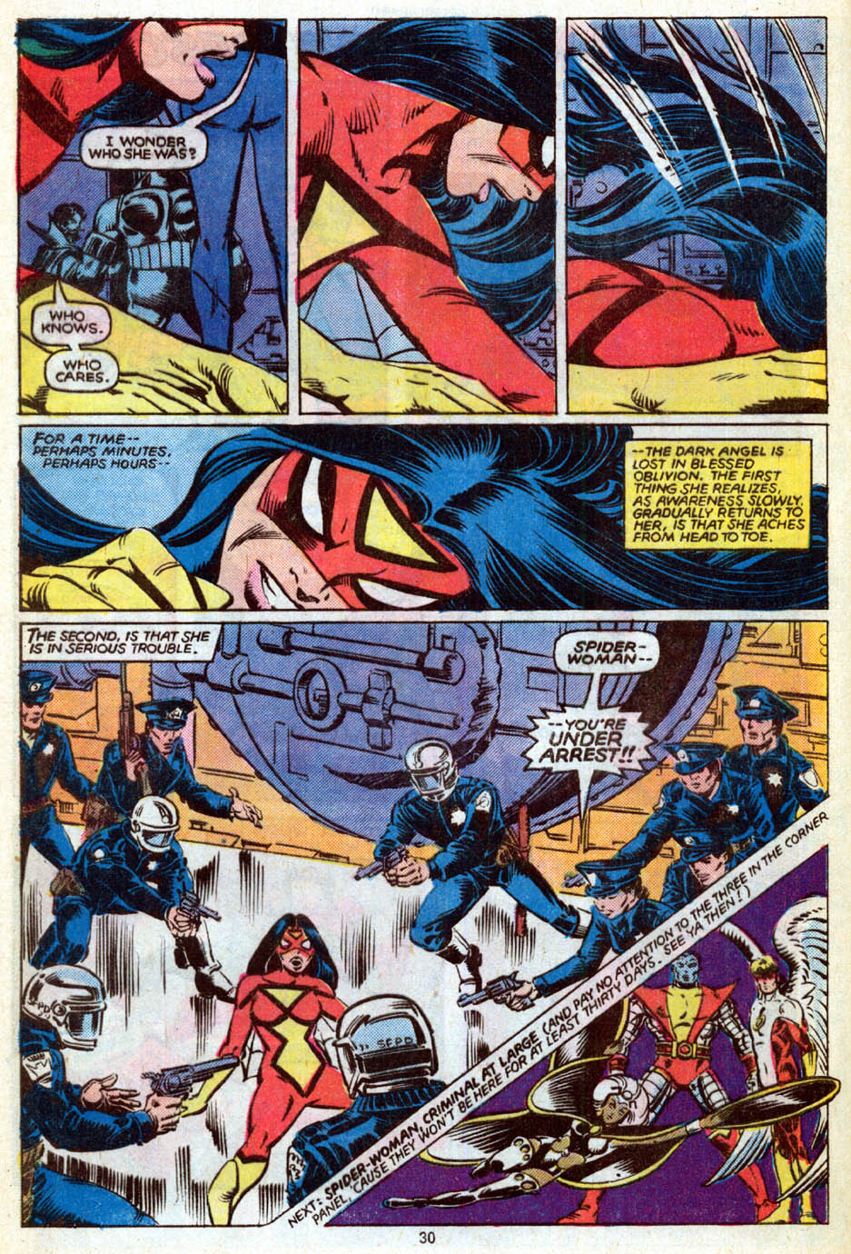 Read online Spider-Woman (1978) comic -  Issue #37 - 23