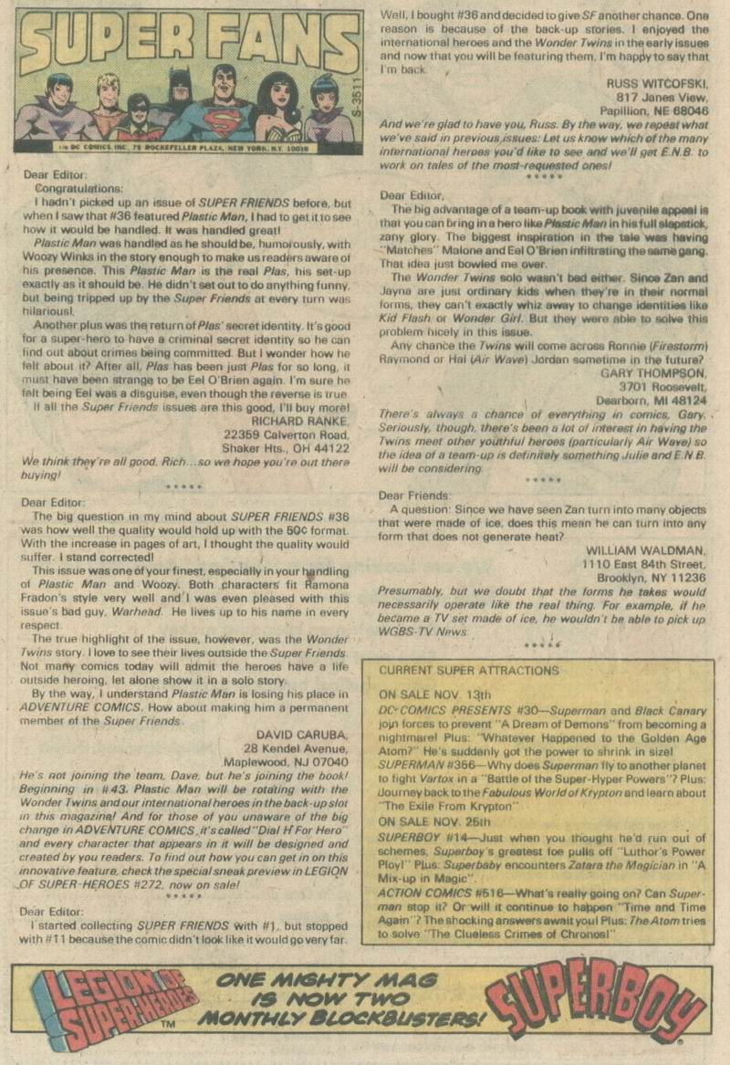 Read online The Super Friends comic -  Issue #41 - 27