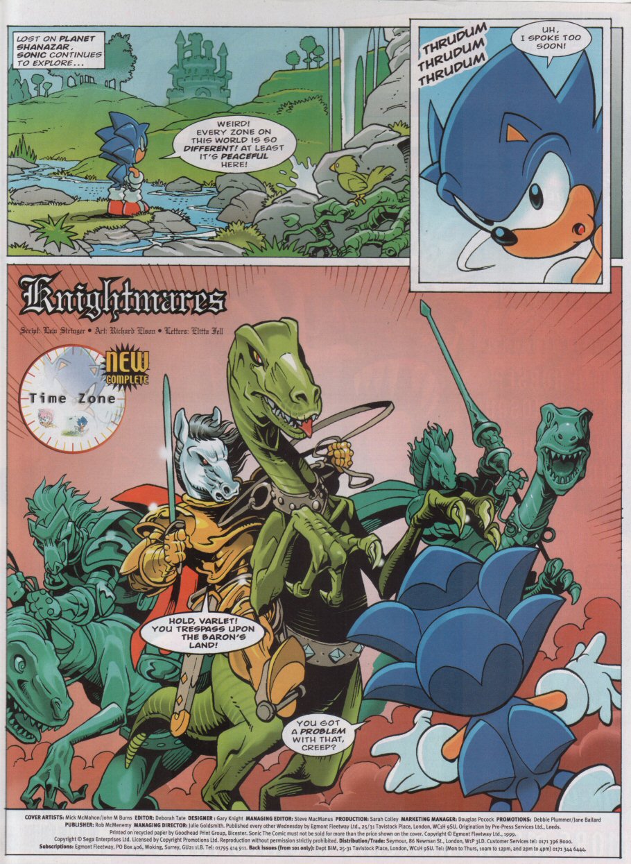 Read online Sonic the Comic comic -  Issue #160 - 2