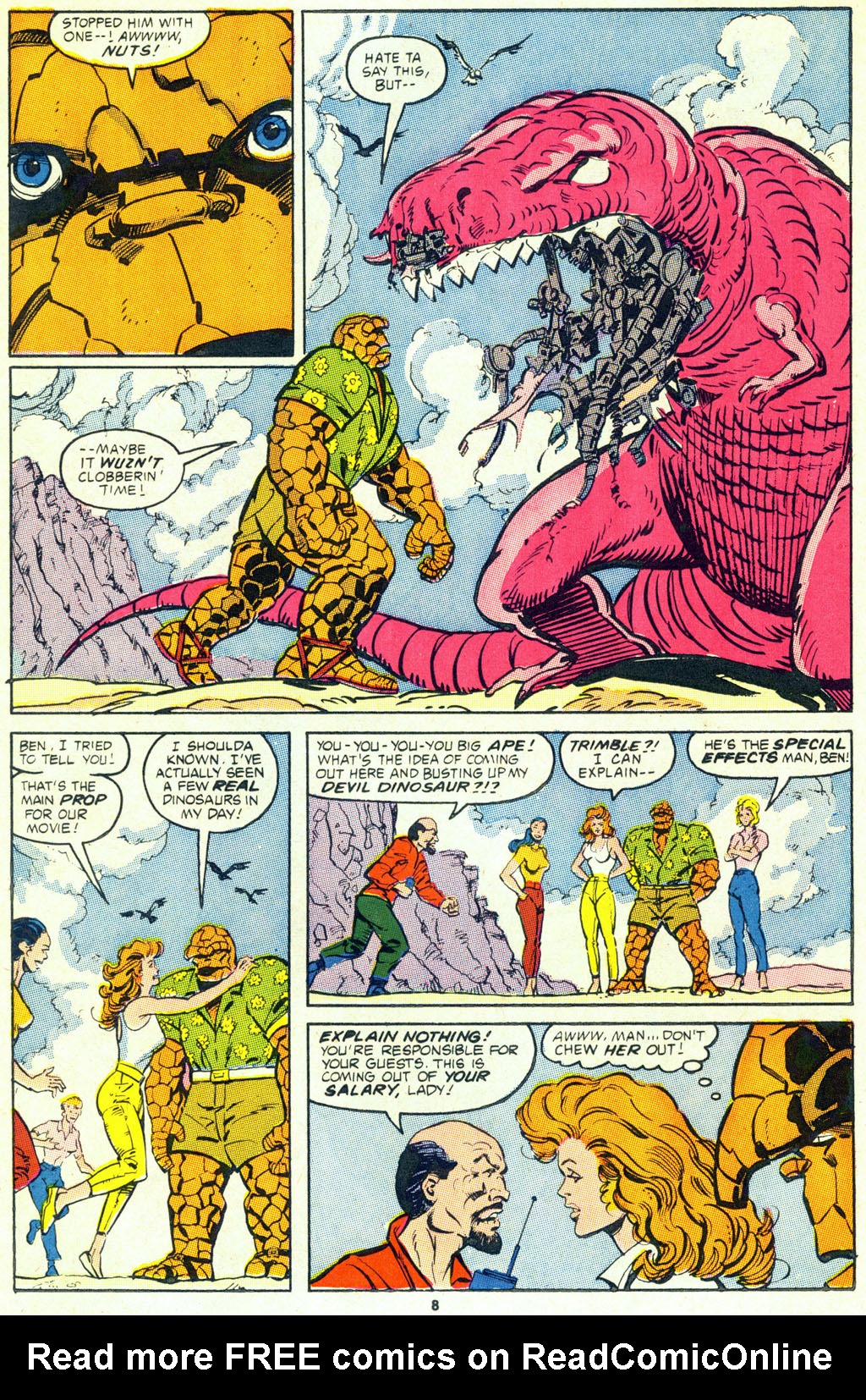 Read online The Thing comic -  Issue #31 - 9