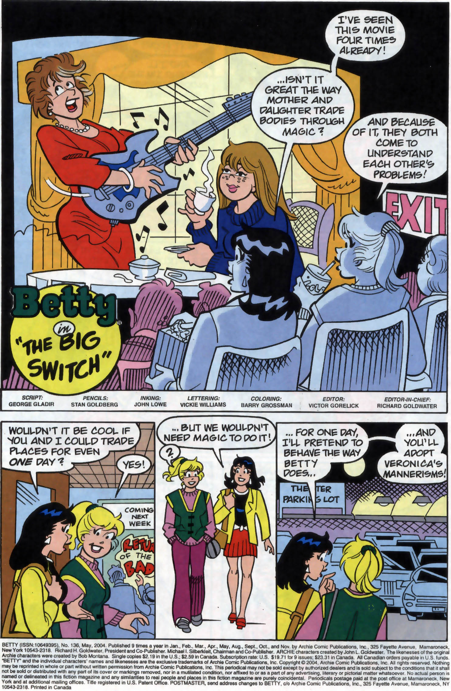 Read online Betty comic -  Issue #136 - 2