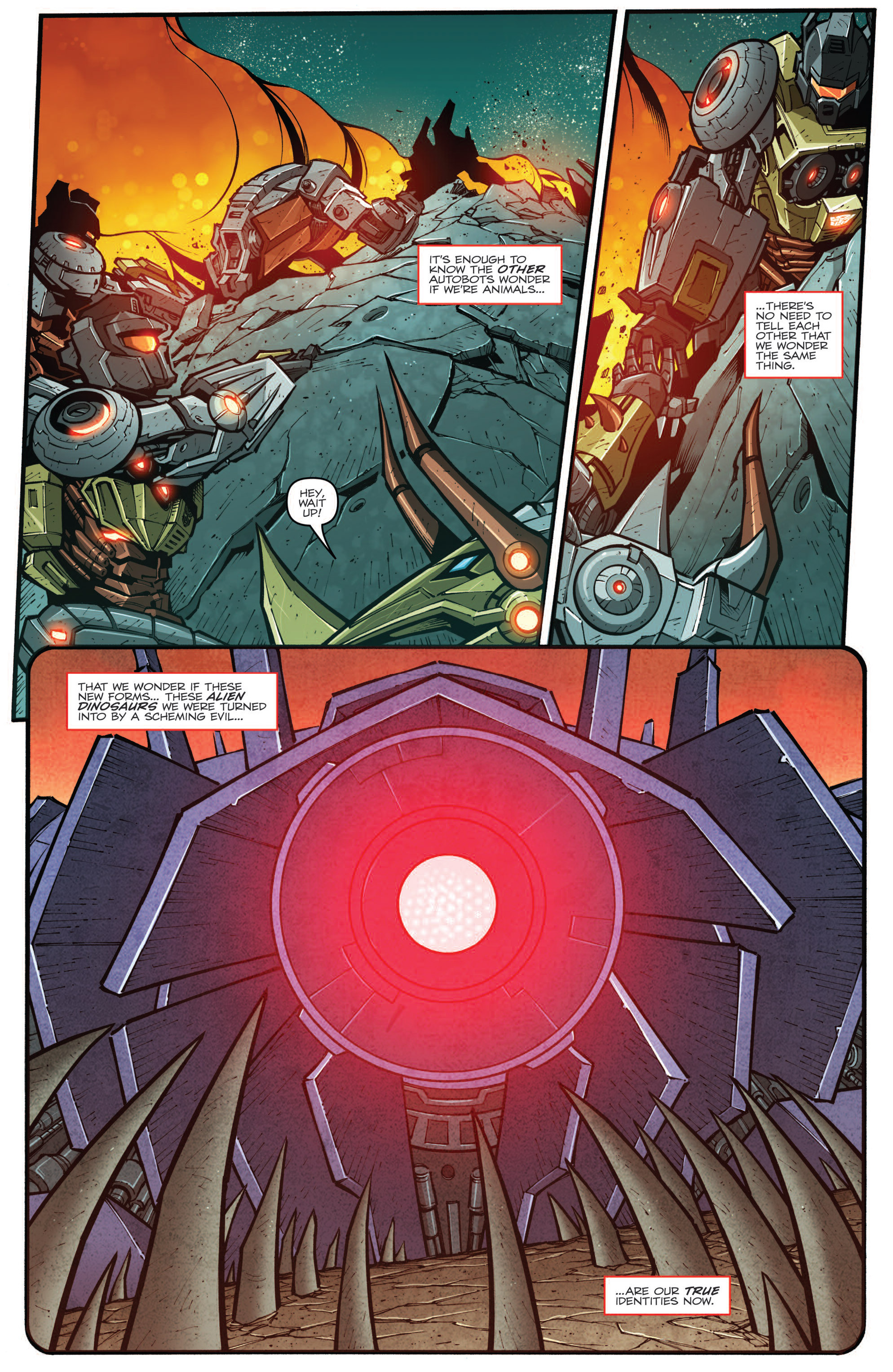 Read online The Transformers Prime: Rage of the Dinobots comic -  Issue #1 - 15