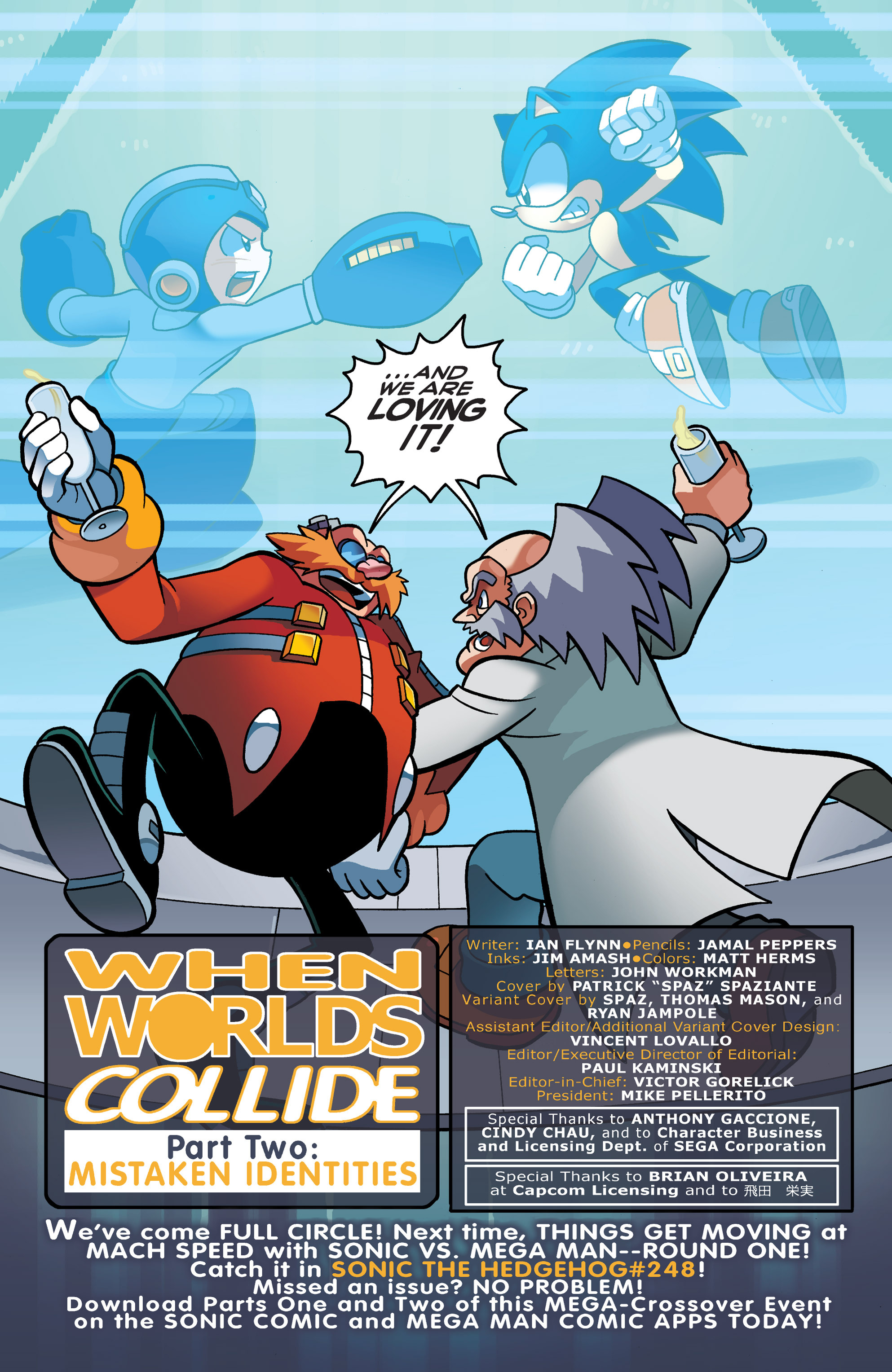 Read online Sonic Mega Man Worlds Collide comic -  Issue # Vol 1 - 56