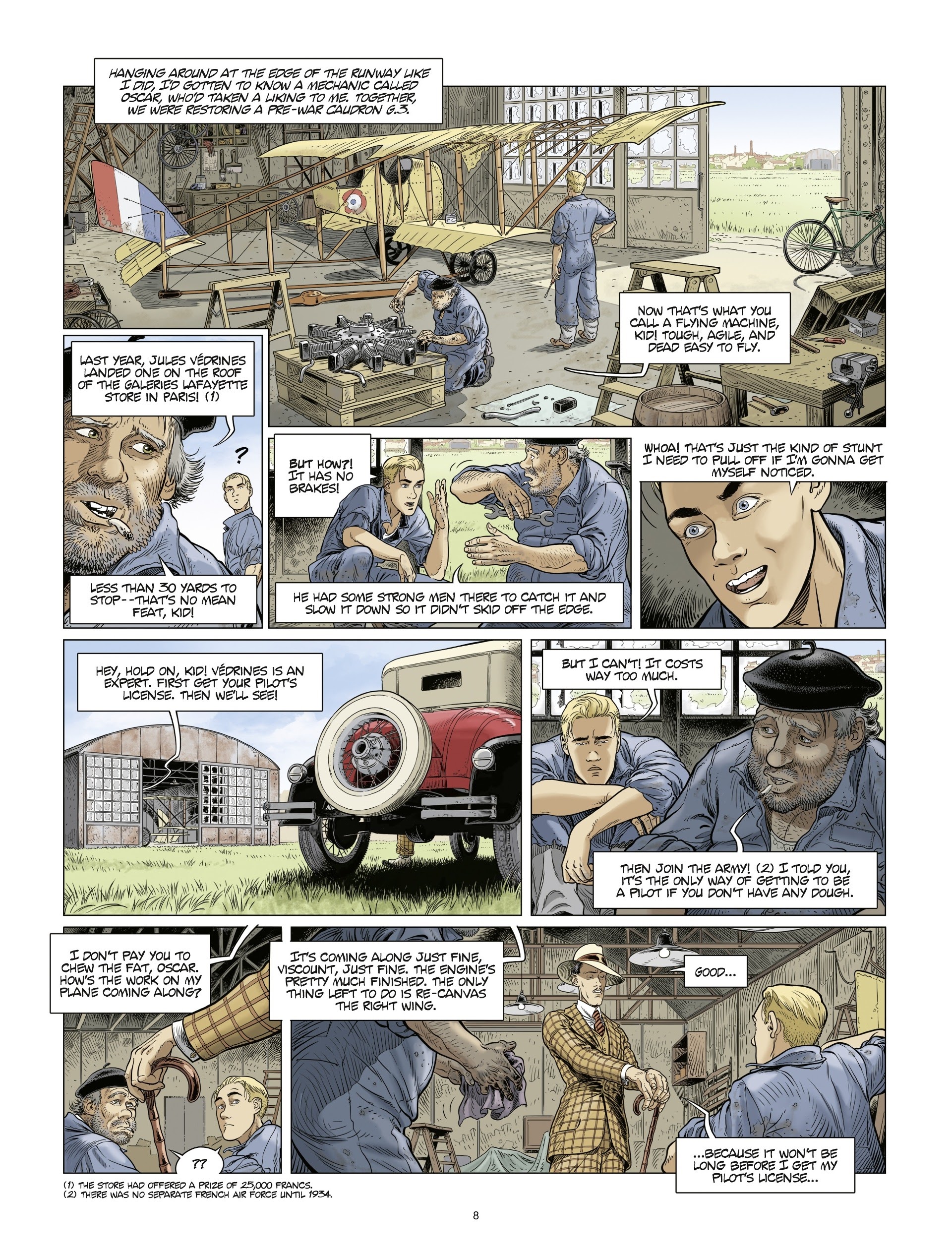 Read online The Aviator comic -  Issue #2 - 8