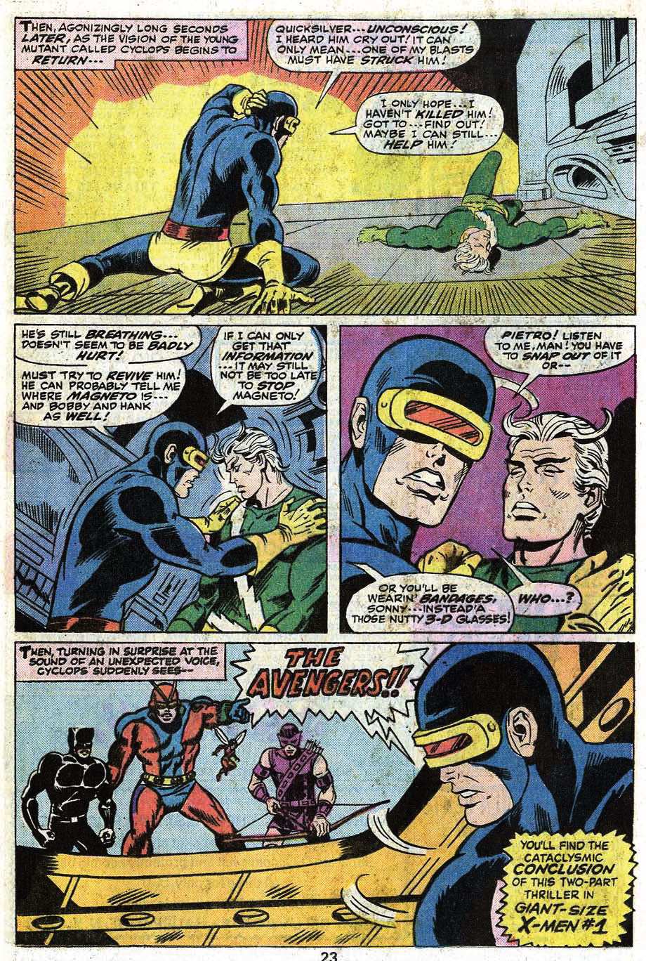 Read online Uncanny X-Men (1963) comic -  Issue #93 - 25