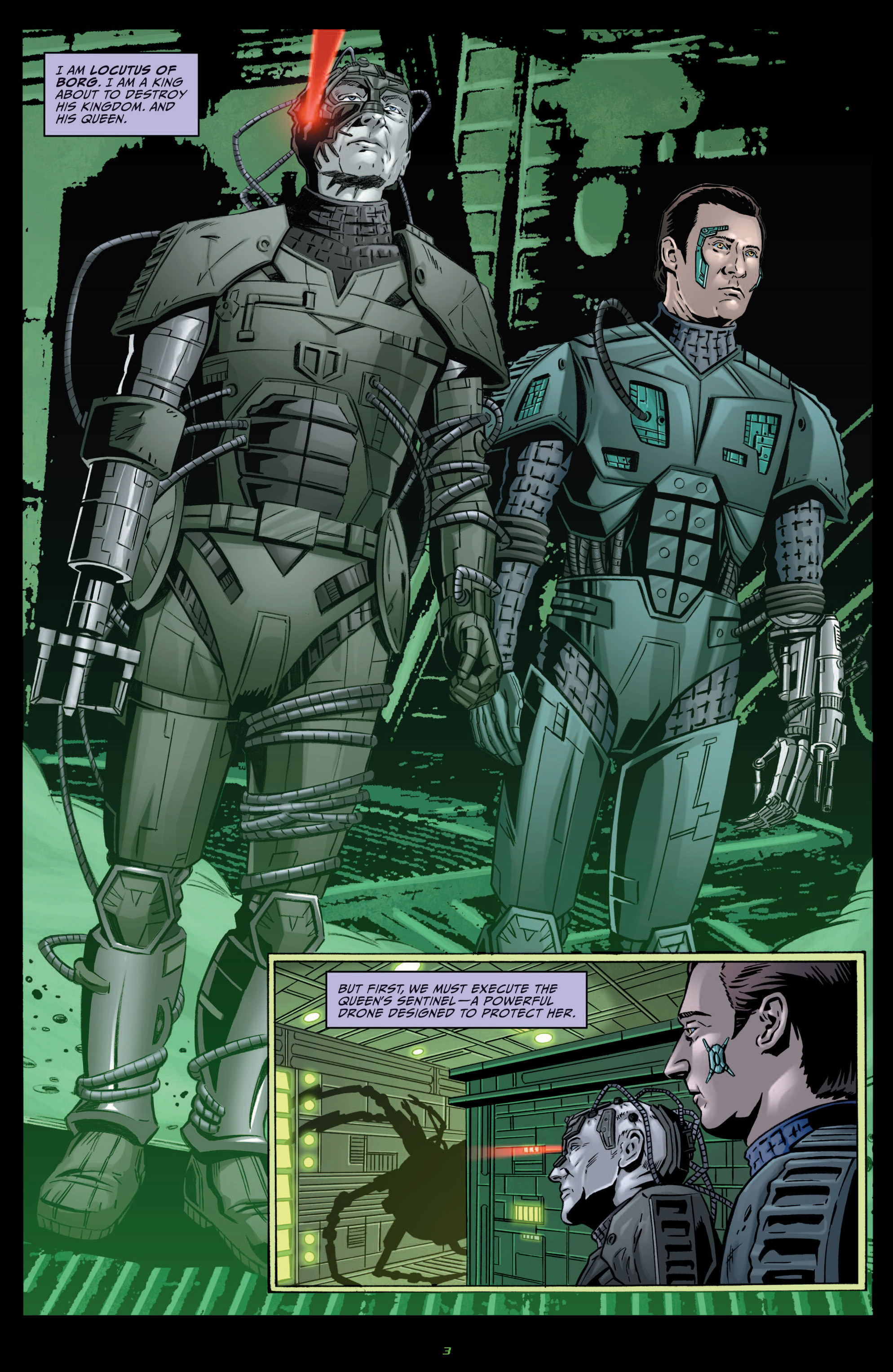 Read online Star Trek: The Next Generation - Hive comic -  Issue #2 - 6