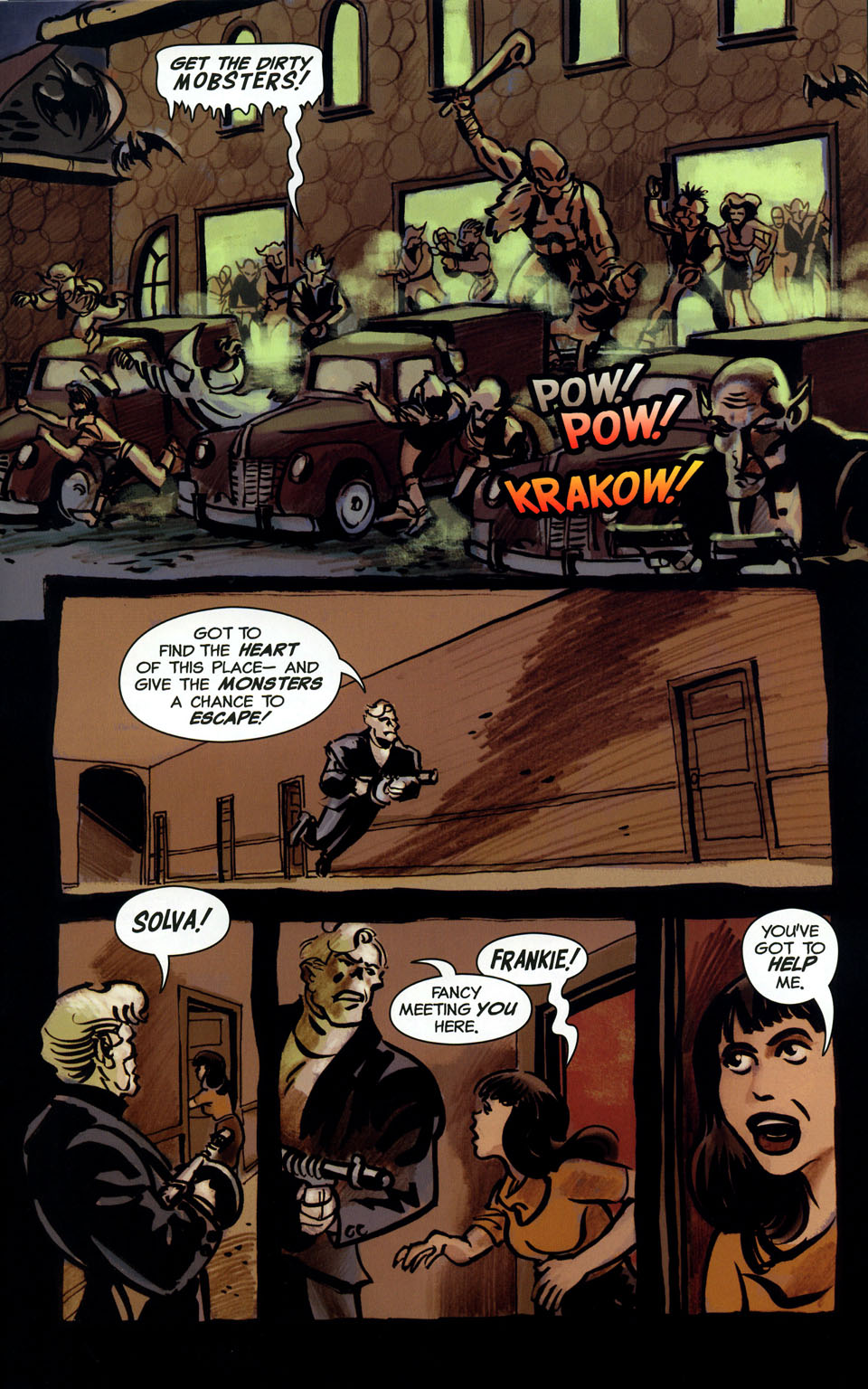 Read online Frankenstein Mobster comic -  Issue #5 - 27