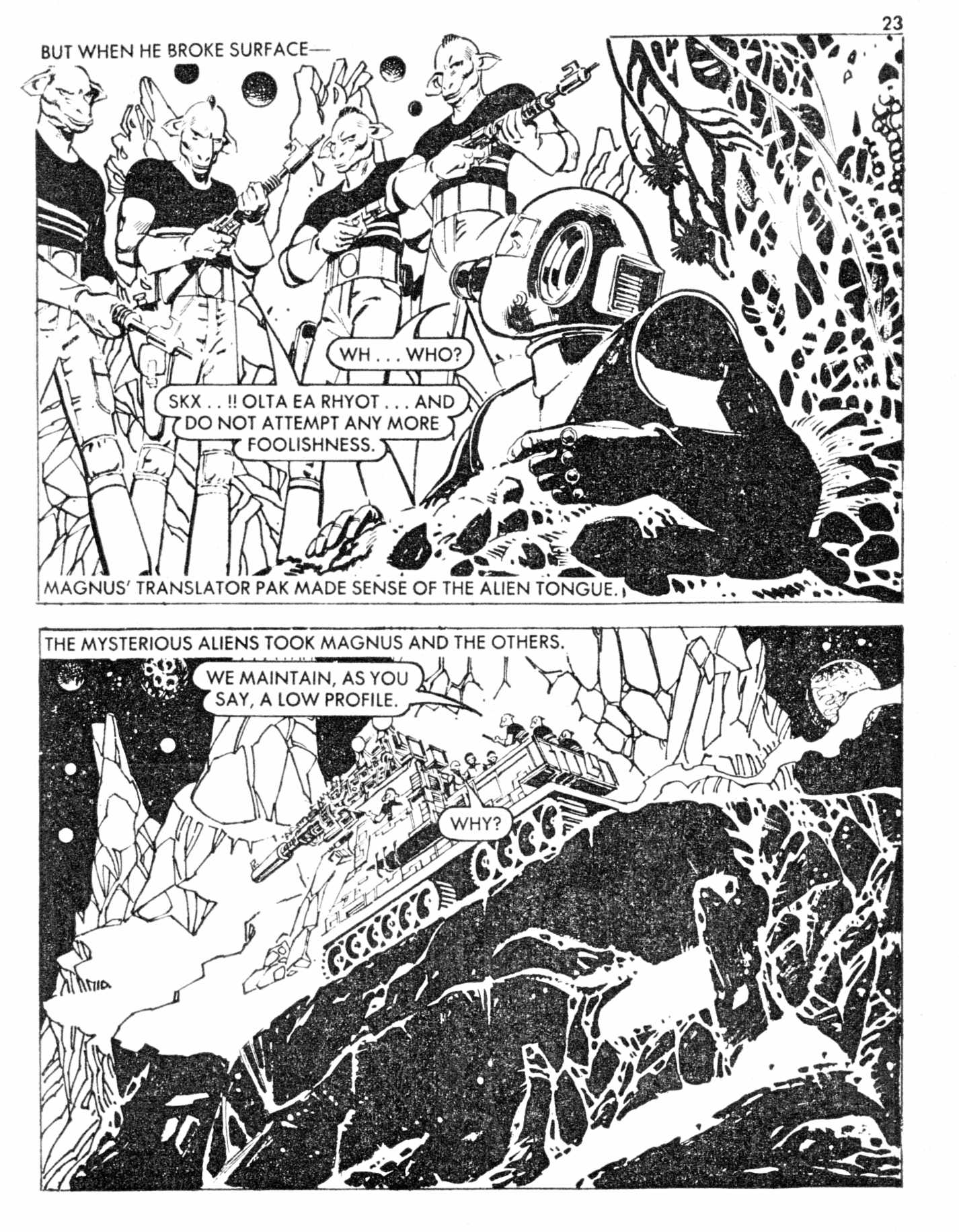 Read online Starblazer comic -  Issue #145 - 23