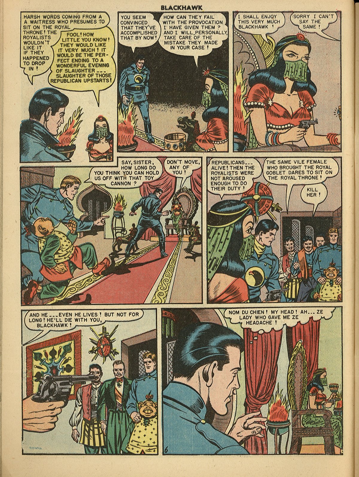 Read online Blackhawk (1957) comic -  Issue #33 - 49