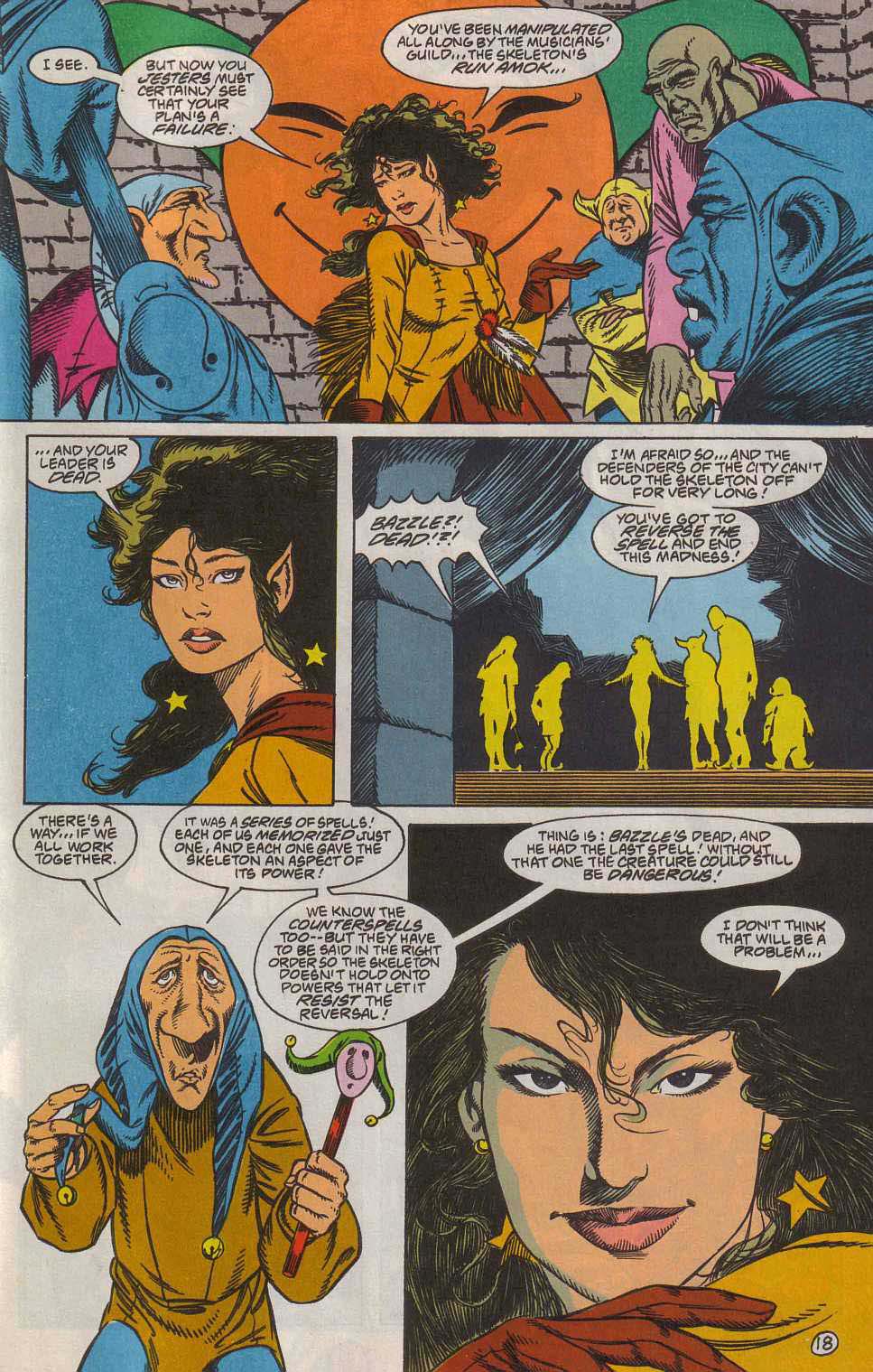 Read online Advanced Dungeons & Dragons comic -  Issue #7 - 19