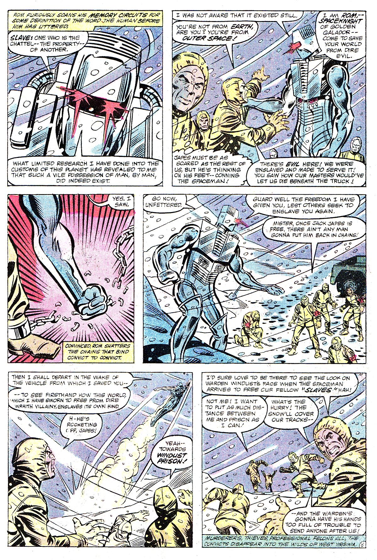 Read online ROM (1979) comic -  Issue #31 - 9