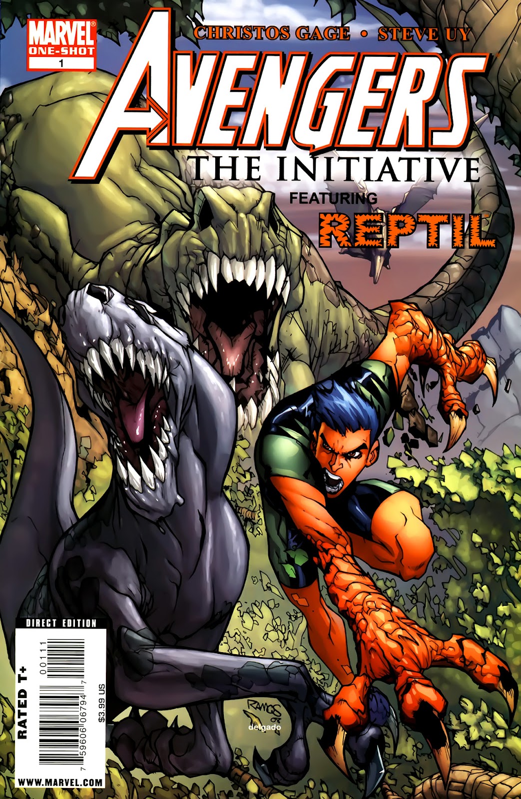 Avengers: The Initiative Featuring Reptil issue Full - Page 1