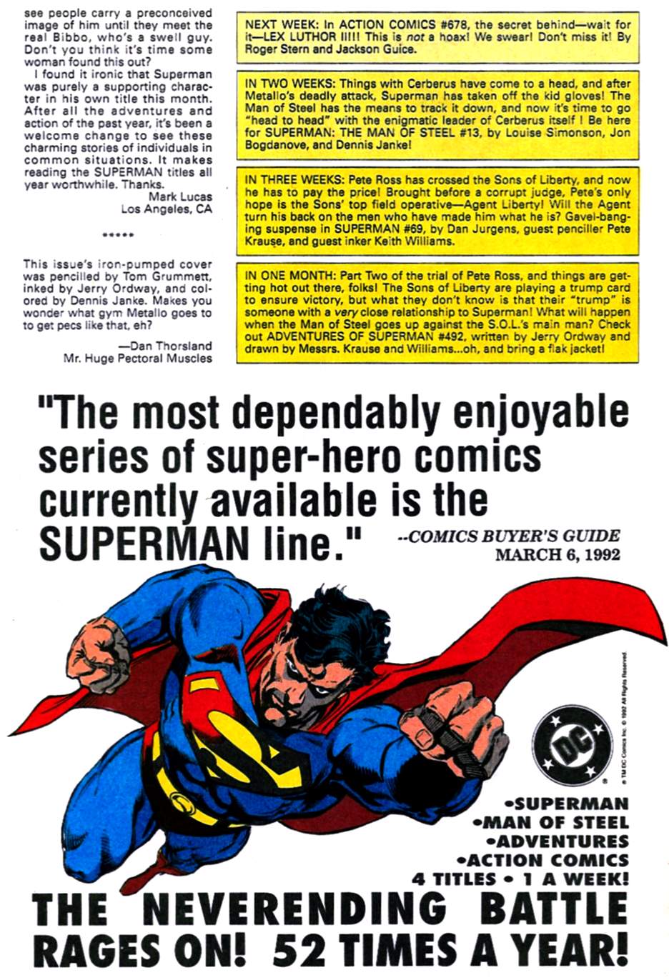 Read online Adventures of Superman (1987) comic -  Issue #491 - 25