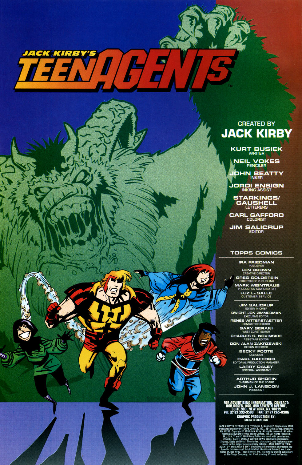 Read online Jack Kirby's TeenAgents comic -  Issue #2 - 2