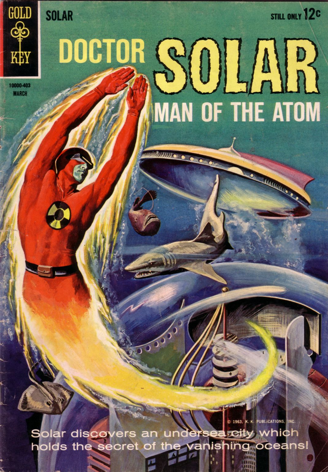 Read online Doctor Solar, Man of the Atom (1962) comic -  Issue #7 - 1