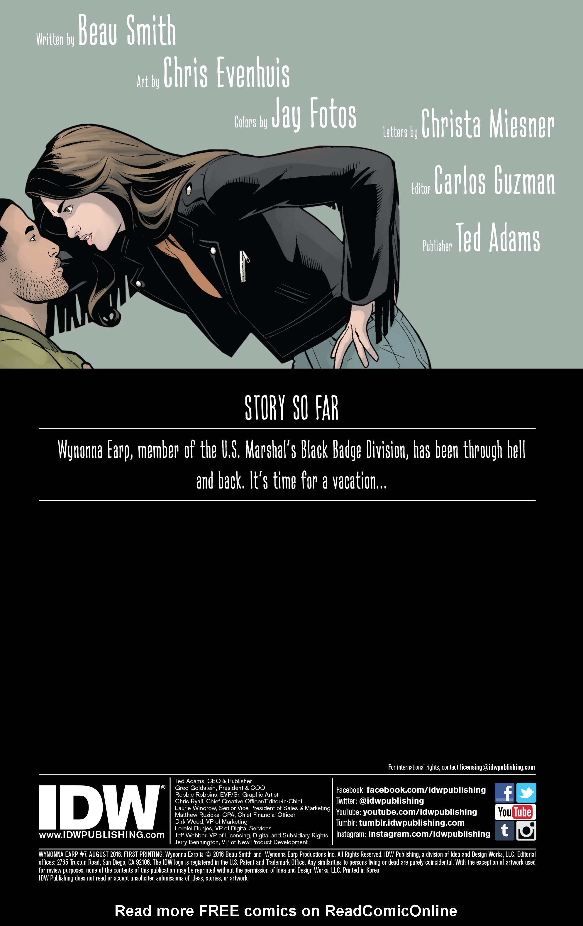 Read online Wynonna Earp (2016) comic -  Issue #7 - 2