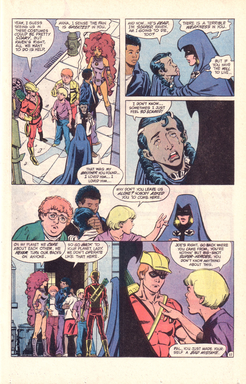 Read online The New Teen Titans (Drug Awareness Specials) comic -  Issue #2 - 13