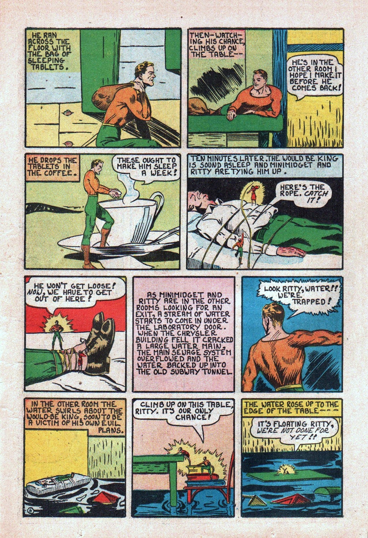 Read online Amazing Man Comics comic -  Issue #20 - 28