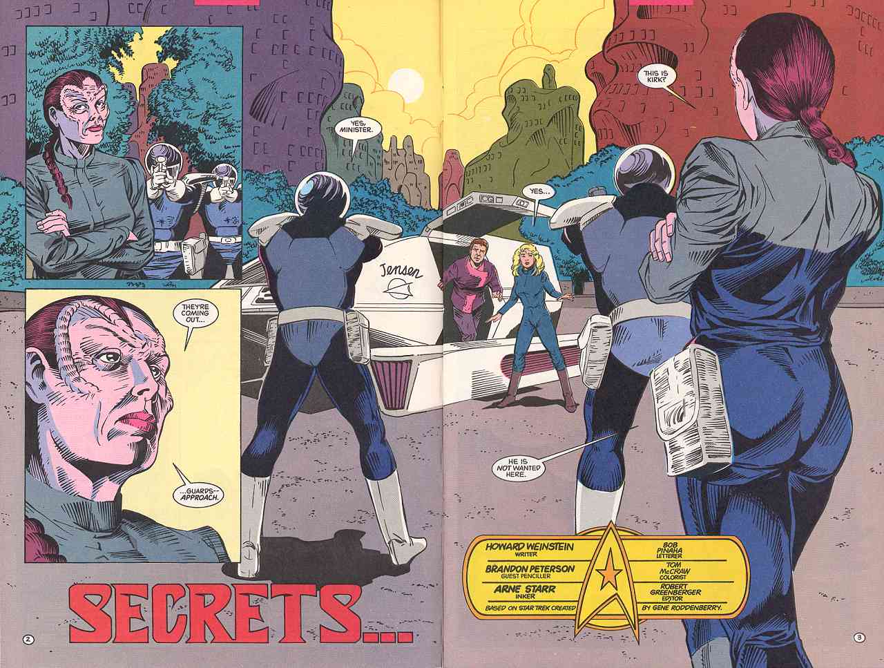 Read online Star Trek (1989) comic -  Issue #27 - 3
