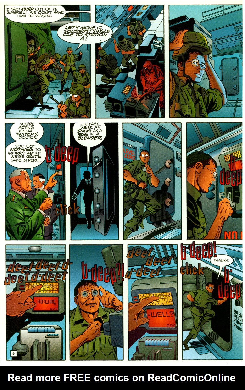 Read online Wildstar: Sky Zero comic -  Issue #4 - 7
