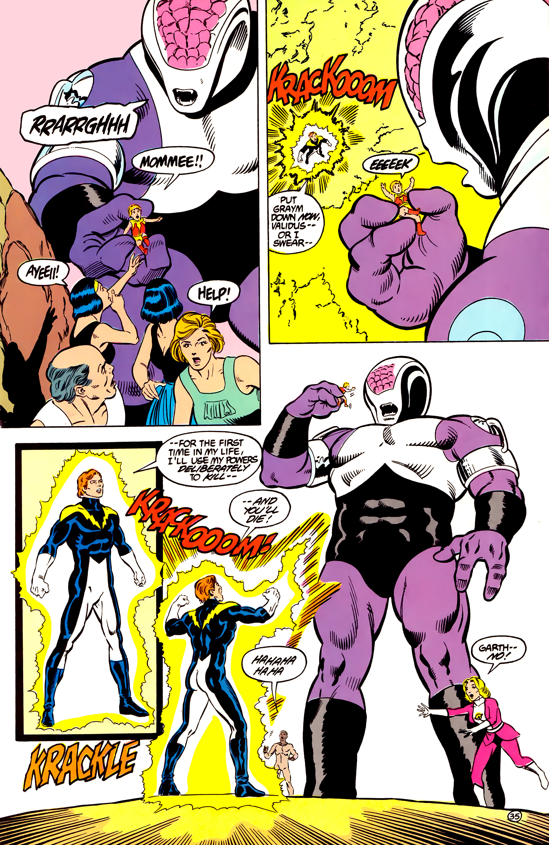 Read online Legion of Super-Heroes (1984) comic -  Issue # _Annual 2 - 37