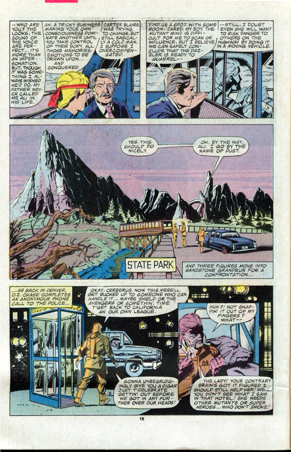 Read online Dazzler (1981) comic -  Issue #41 - 16
