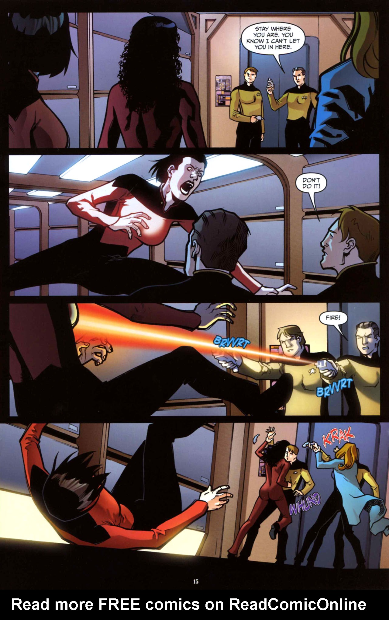 Read online Star Trek: The Next Generation: Intelligence Gathering comic -  Issue #4 - 17