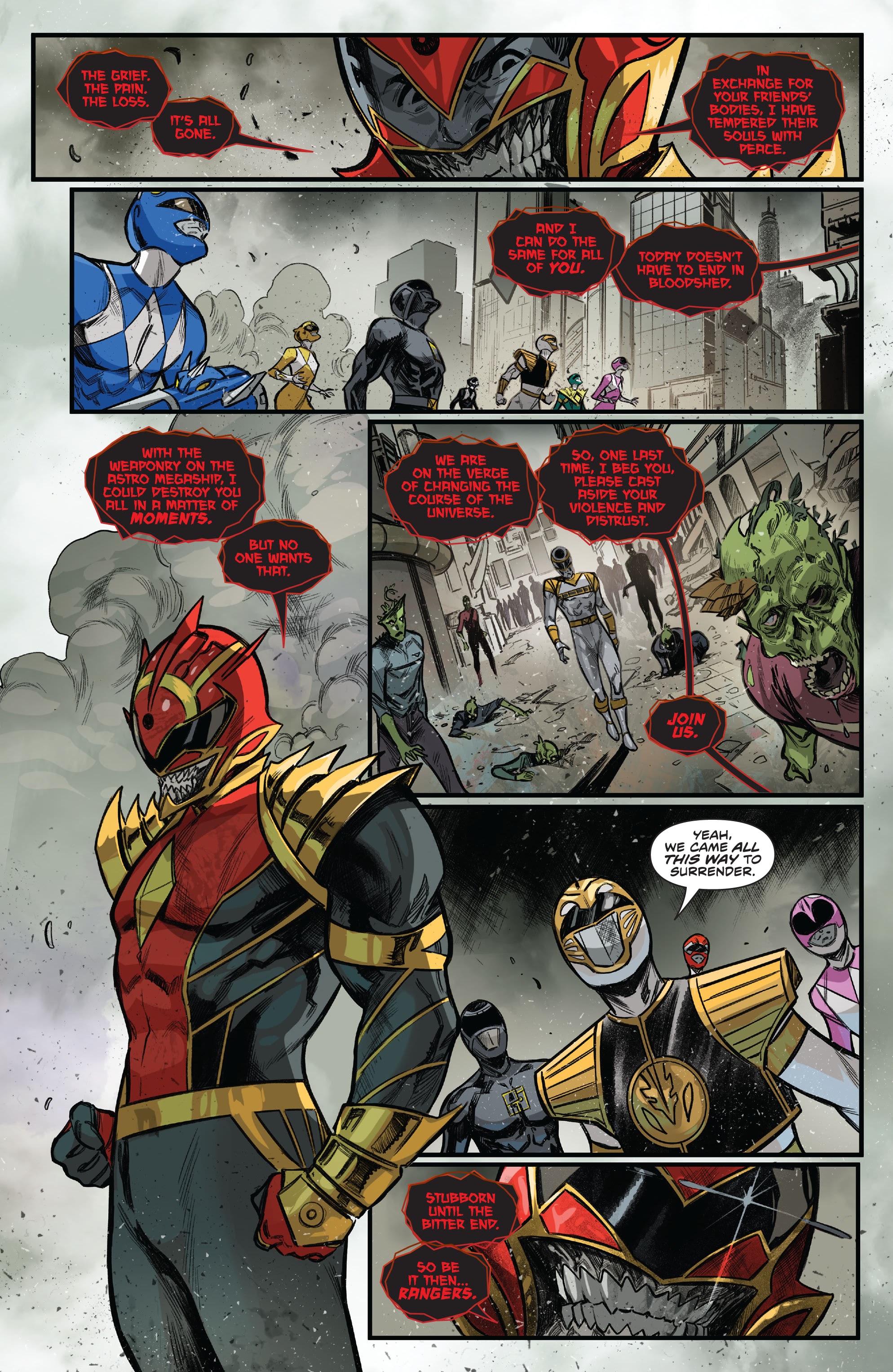 Read online Mighty Morphin Power Rangers (2022) comic -  Issue # Full - 10
