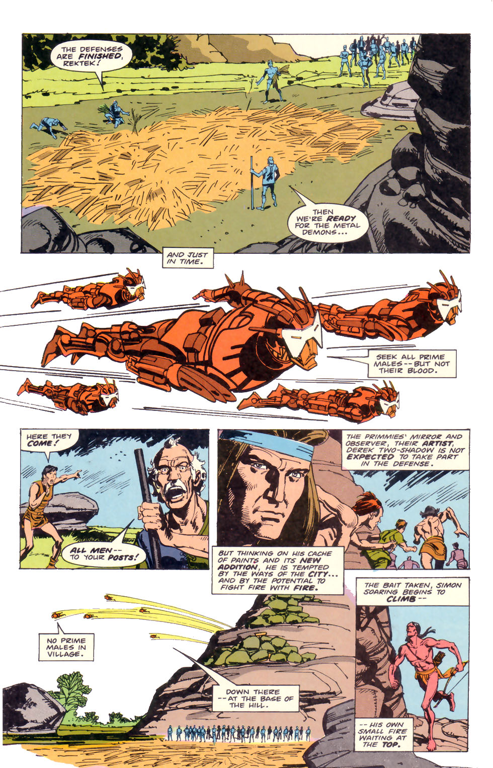 Read online Electric Warrior comic -  Issue #4 - 18