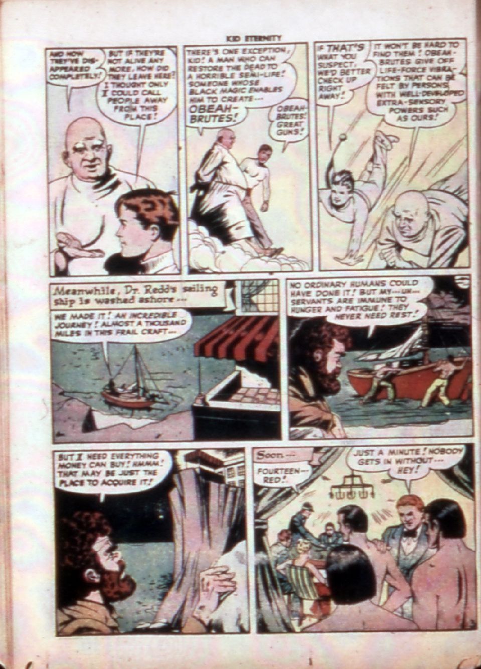 Read online Kid Eternity (1946) comic -  Issue #13 - 38