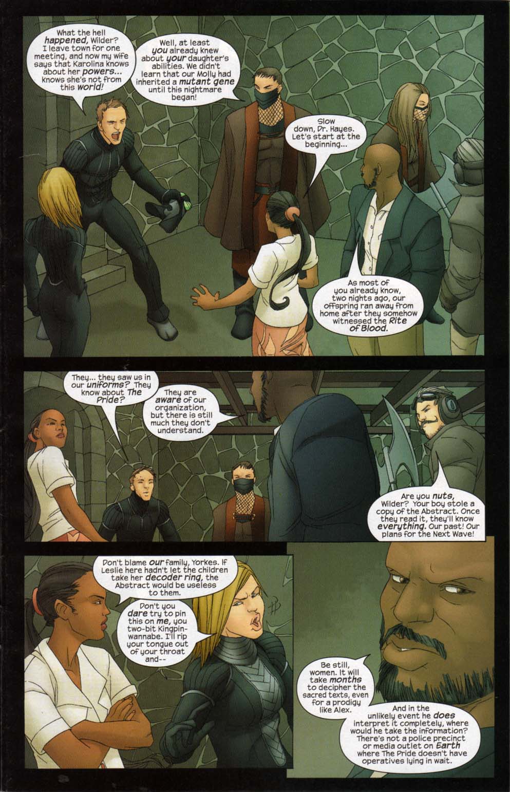 Read online Runaways (2003) comic -  Issue #7 - 5