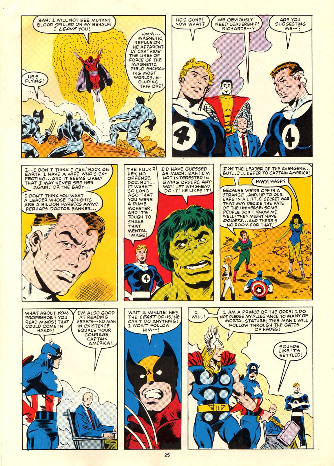 Read online Secret Wars (1985) comic -  Issue #1 - 23