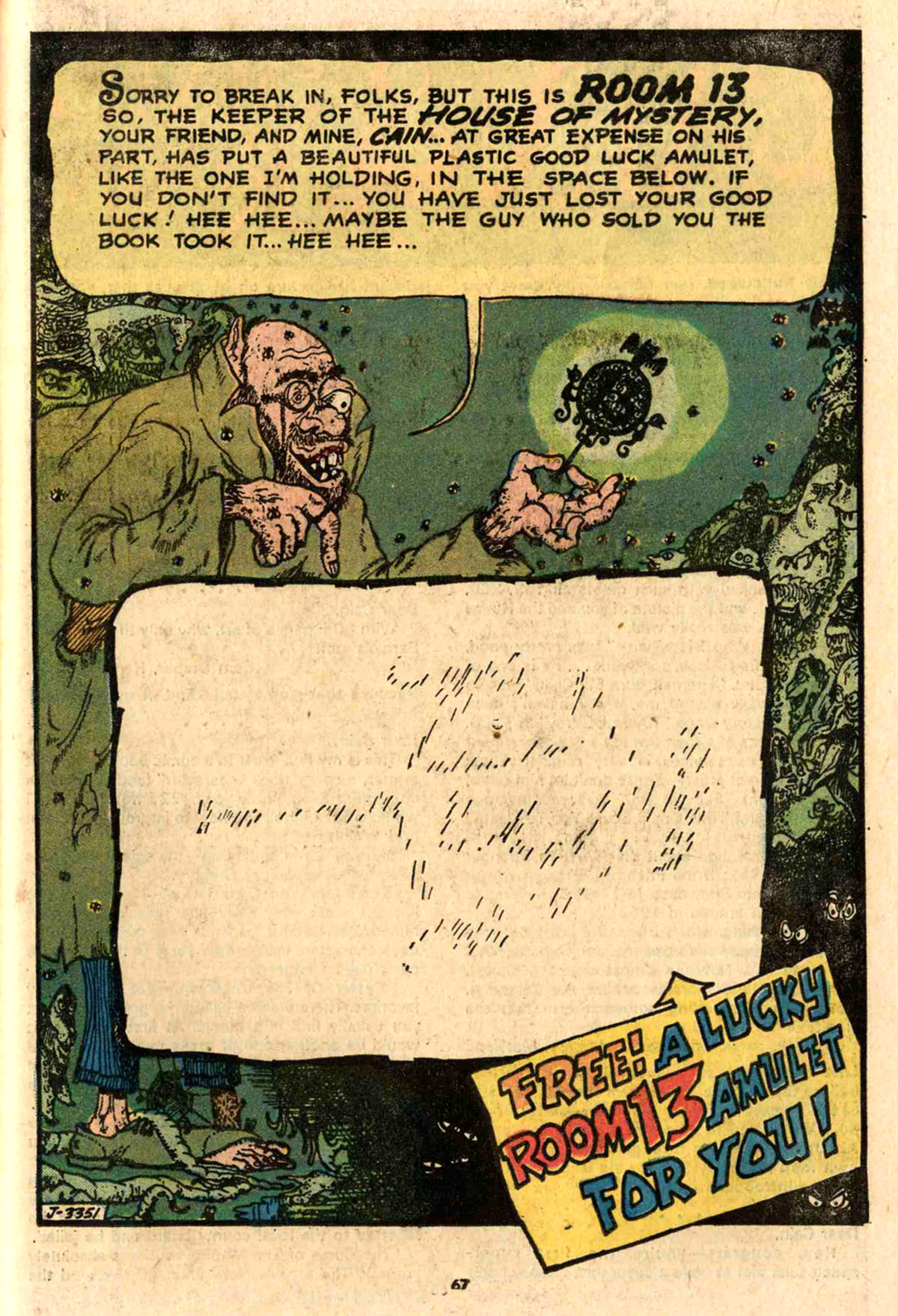 Read online House of Mystery (1951) comic -  Issue #228 - 65