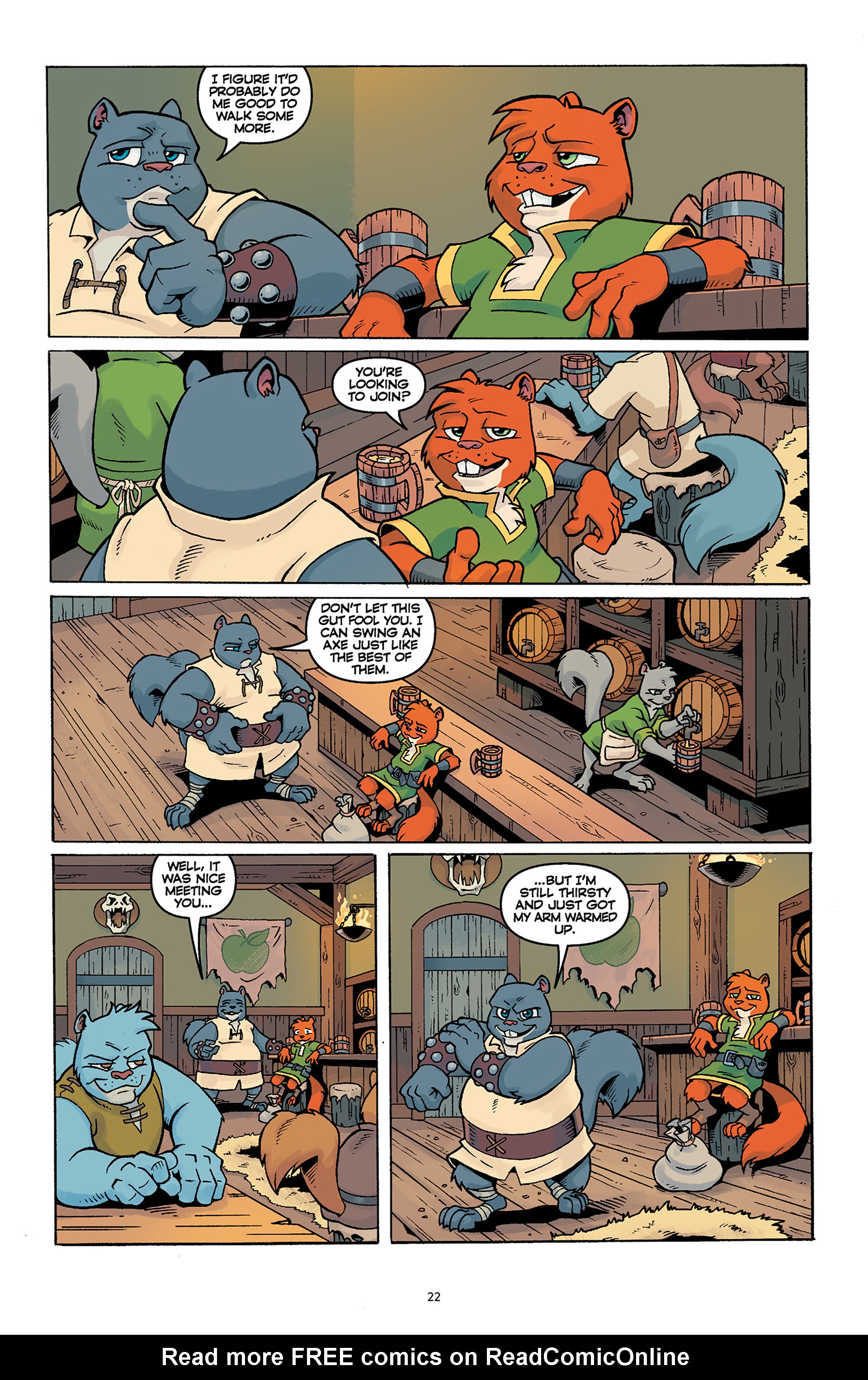 Read online Sons of Ashgard: Ill Met in Elmgard comic -  Issue # TPB (Part 1) - 23