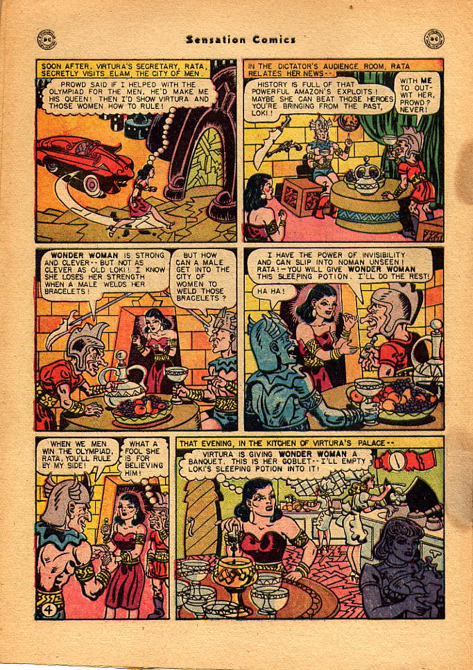 Read online Sensation (Mystery) Comics comic -  Issue #83 - 6