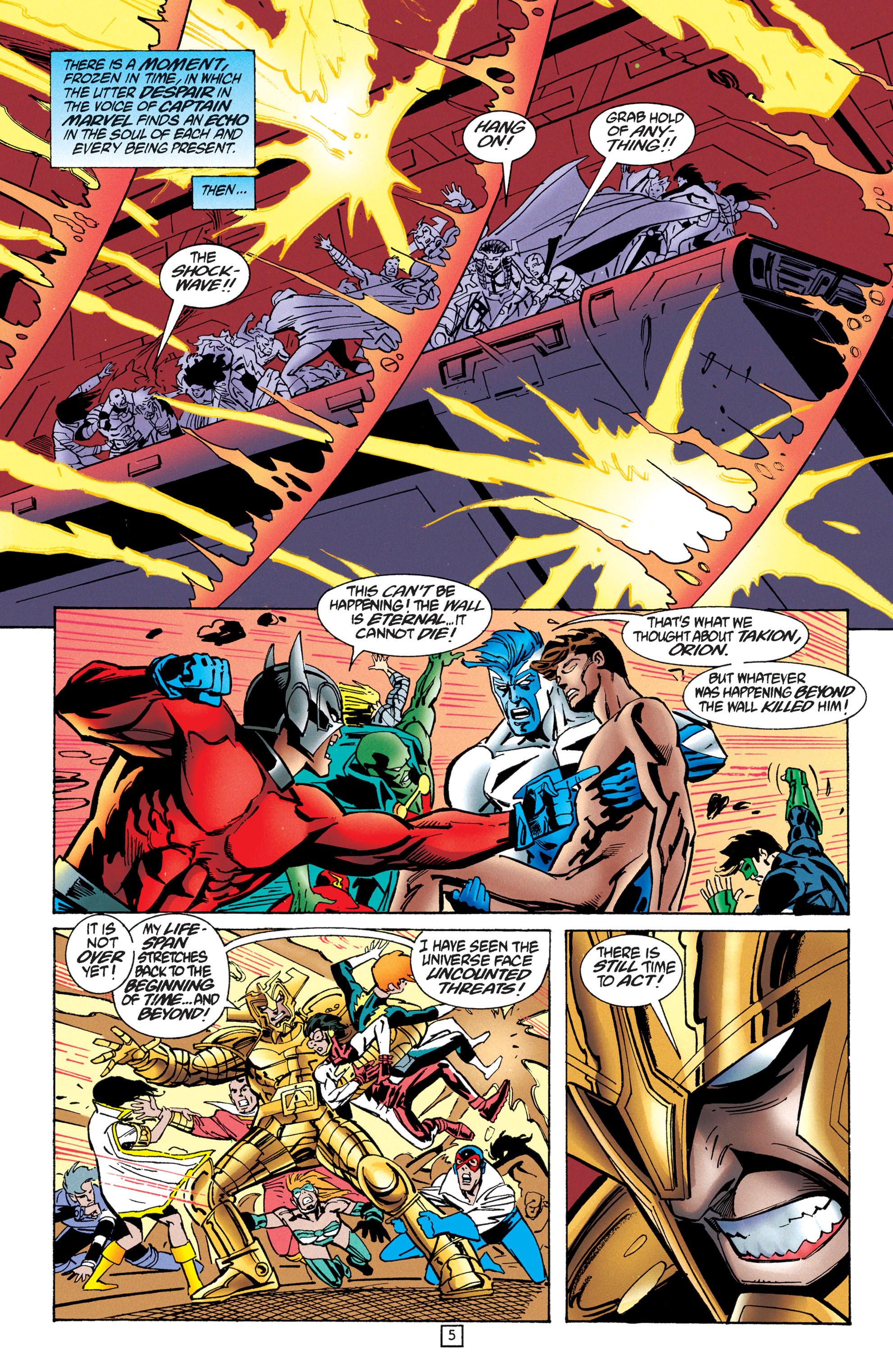 Read online Genesis comic -  Issue #4 - 5