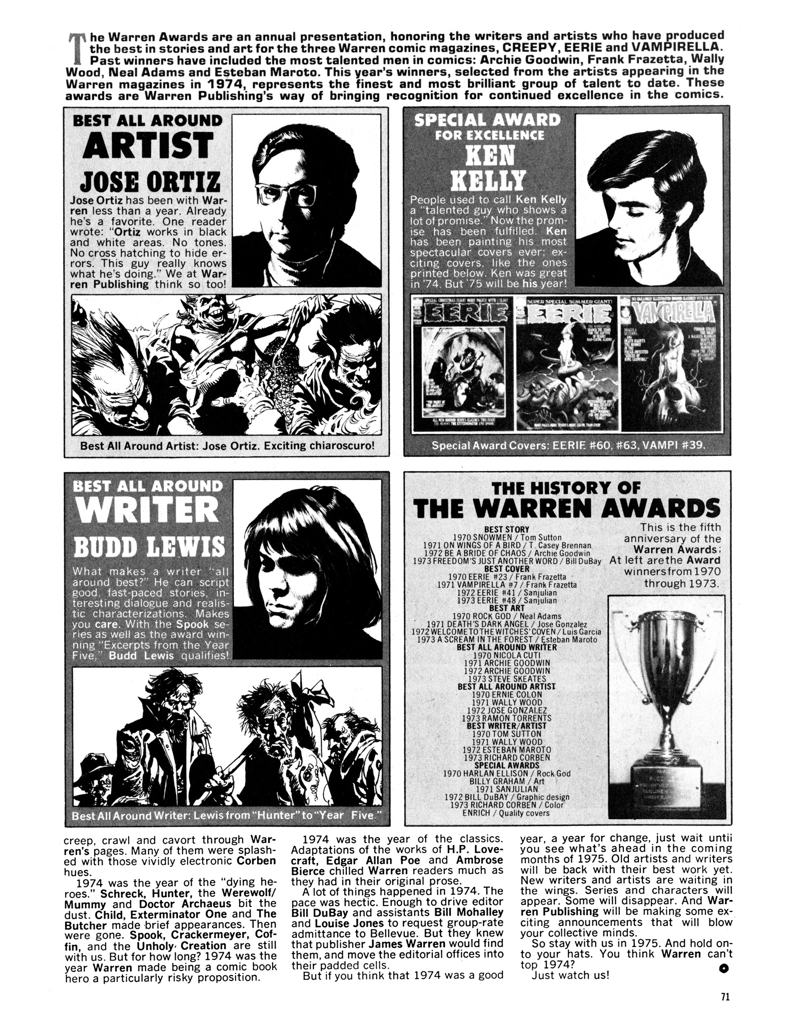 Read online Eerie Archives comic -  Issue # TPB 14 - 72