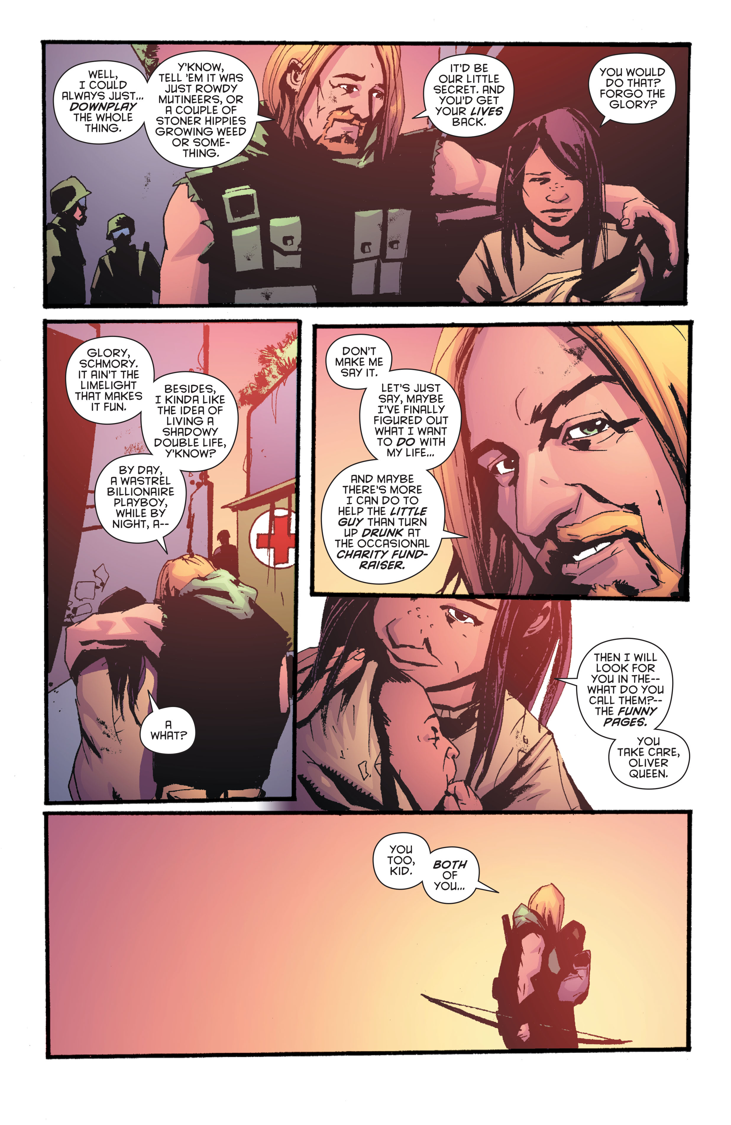Read online Green Arrow: Year One comic -  Issue # _The Deluxe Edition (Part 2) - 47