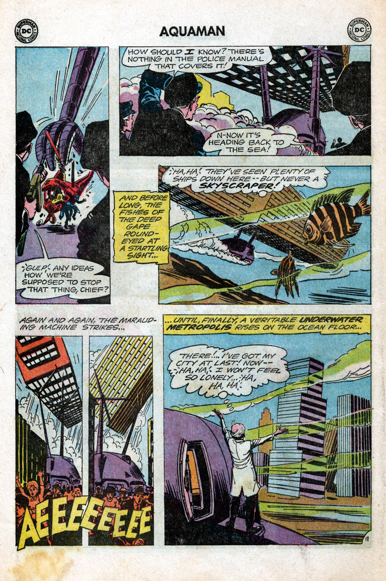 Read online Aquaman (1962) comic -  Issue #15 - 16