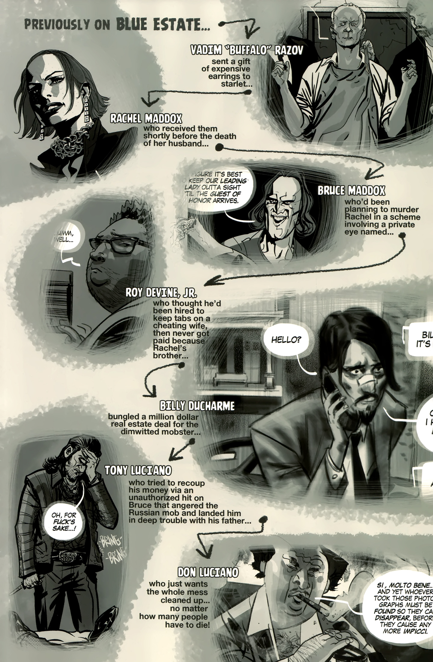 Read online Blue Estate comic -  Issue #9 - 3