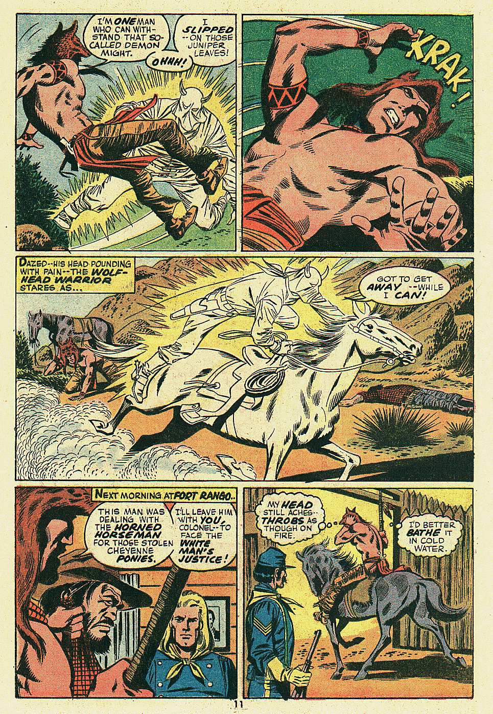 Read online Red Wolf (1972) comic -  Issue #6 - 9