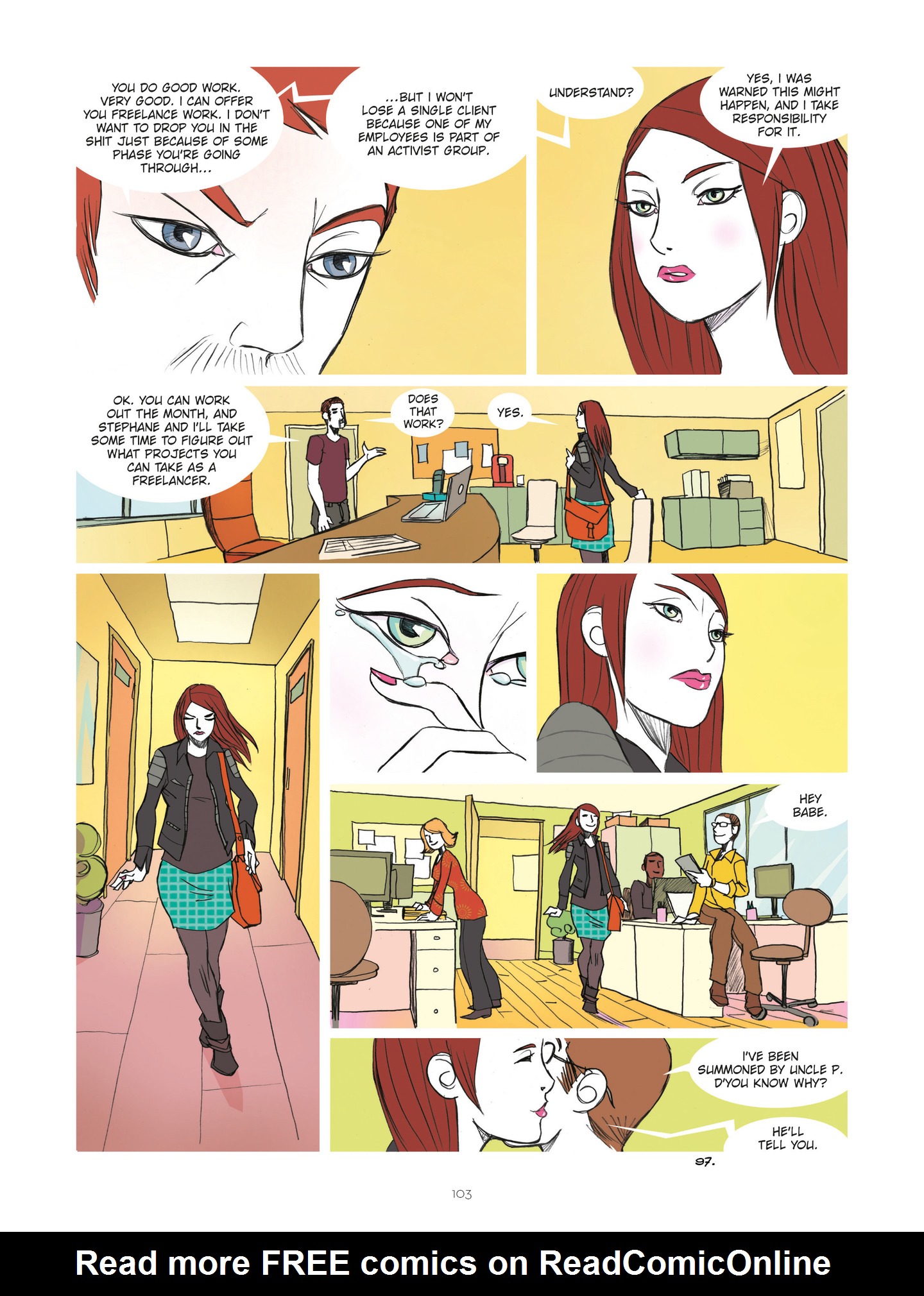Read online Diary of A Femen comic -  Issue # TPB - 105